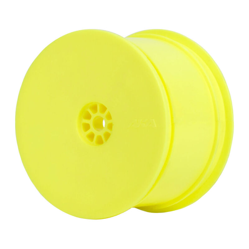 1/10 HEXlite Rear Wheel, Yellow (2): Buggy