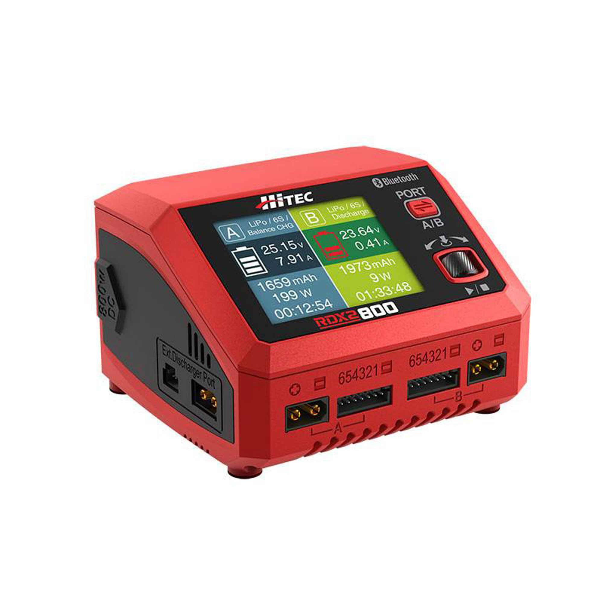 【HiTEC】multi chargerX2 ULTIMA Hitec X2 200 Ultima Dual Port Charger