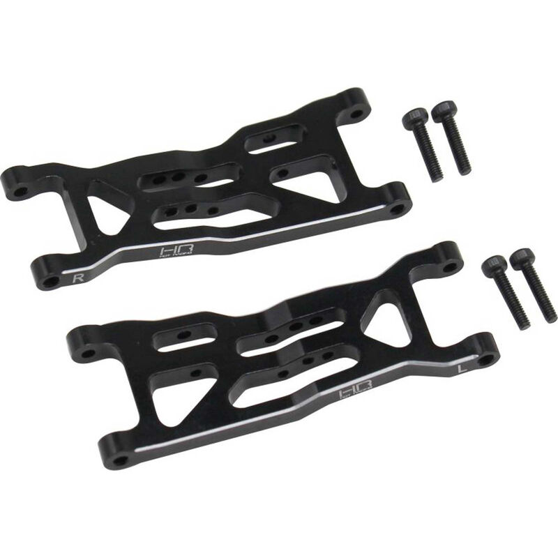 GPM-RK163-BK Braccio Superiore Anteriore Regolabile In Alluminio Con Design A Tirante Per Team Losi 1 10 Rock Rey Los03009t1 T2
