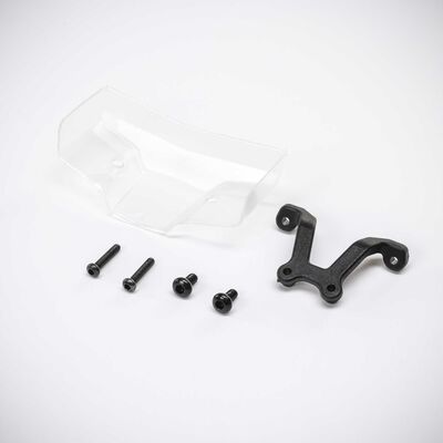 Front Wing & Mount: Mini-B, BL Front Wing & Mount: Mini-B, BL