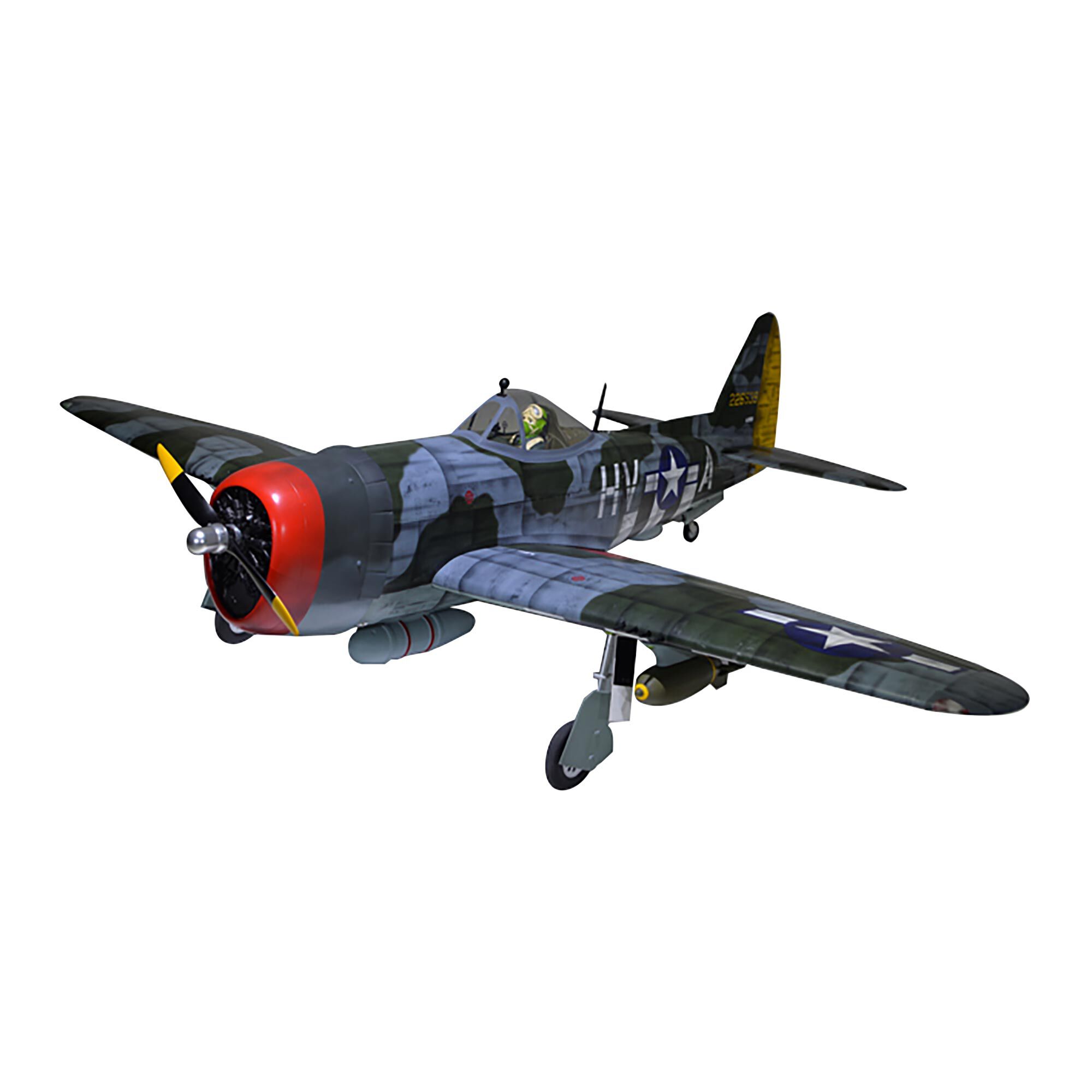 Phoenix Model Electric Retract Set: P-47 Thunderbolt 35-55cc