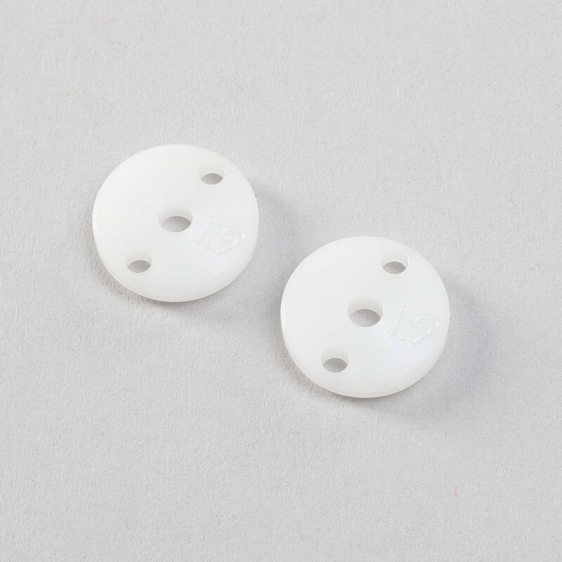 Machined Shock Pistons, Thin 2 x 1.9mm G3 (2)