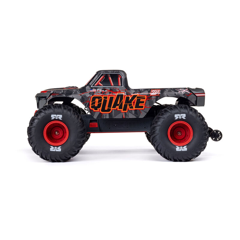 [���ܼ�] ARA3537T1 [ARRMA] 1/10 QUAKE 223S DSC 2WD RTR Brushless Monster Truck, Red