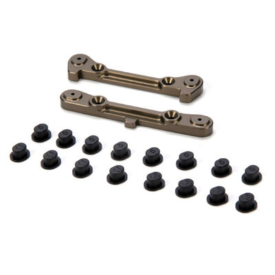 Adjustable Rear Hinge Pin Brace with Inserts: 8B/8T Adjustable Rear Hinge Pin Brace with Inserts: 8B/8T