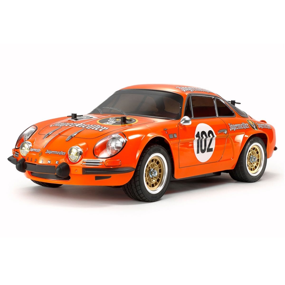 タミヤ　アルピーヌ　A110 イェーガーマイスター 1973 組立キット Tamiya Tamiya 1/10 Alpine A110 Jagermeister 1973 M-06 2WD On-Road