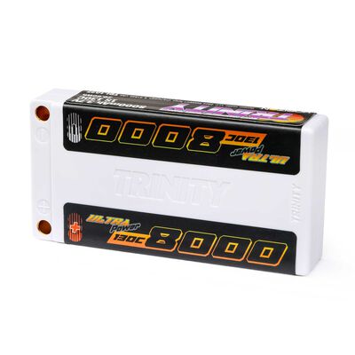 3.7V 8000mAh 1S 130C LiPo Battery, 5mm Bullets 3.7V 8000mAh 1S 130C LiPo Battery, 5mm Bullets