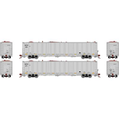 HO NSC 6400 Gondola with Scrap Load, WCTX #526, 571 (2) HO NSC 6400 Gondola with Scrap Load, WCTX #526, 571 (2)