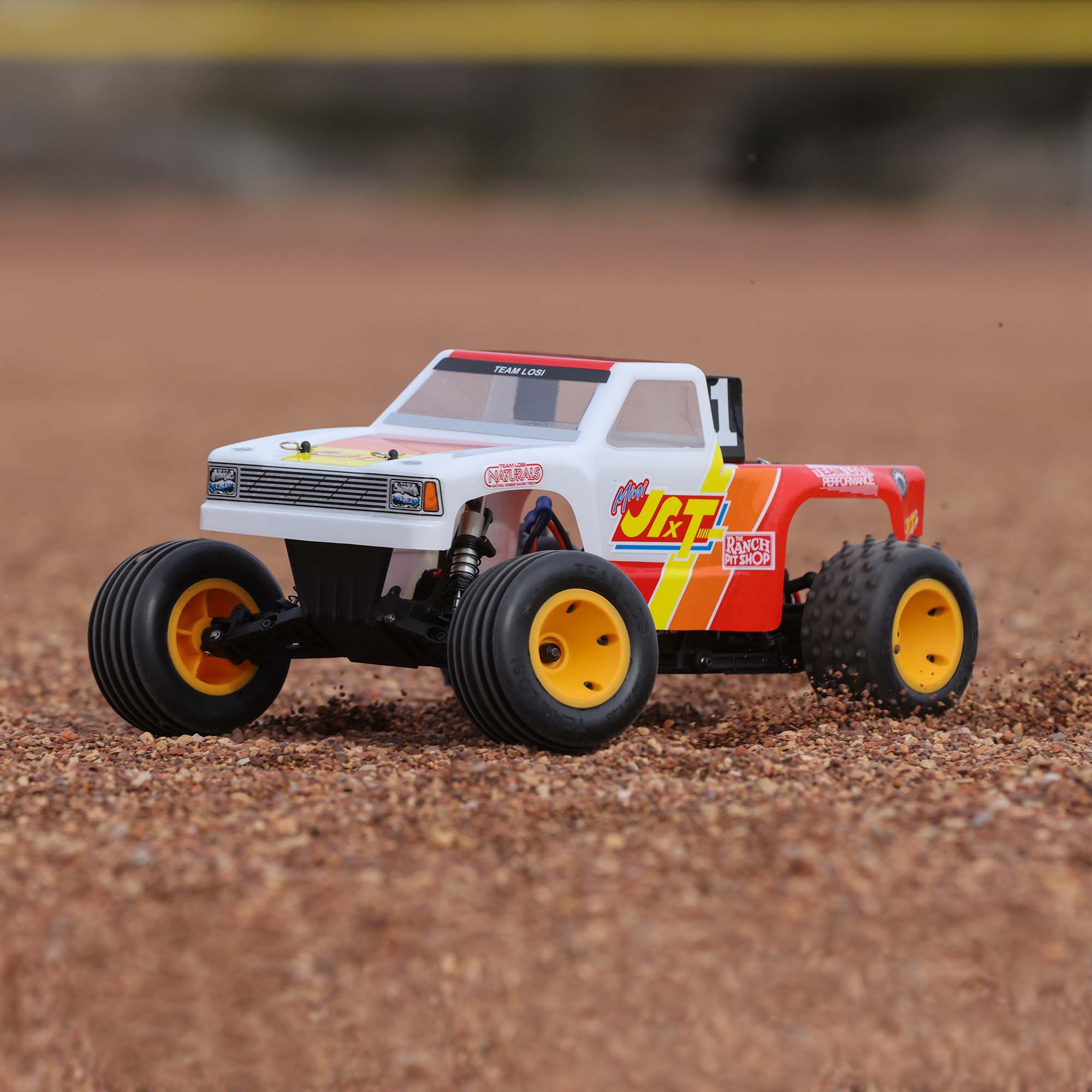 [�˾���ũ] LOS01021 [TEAM LOSI] 1/16 �̴� JRXT �귯�õ� 2WD ������ ���̽� ���� Ʈ�� RTR (���͸� ������) 14