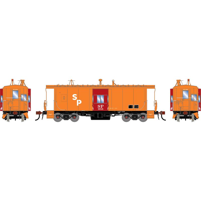 HO GEN ICC Bay Window Caboose w/Lights & Sound, Legendary Liveries Late Daylight SP #1944