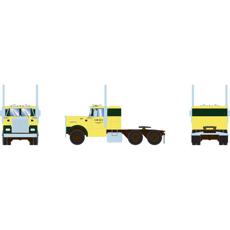 HO KW Tractor, Canadian Great Western Express #5910 HO KW Tractor, Canadian Great Western Express #5910