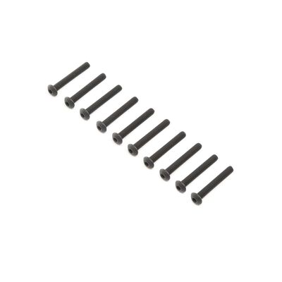 Button Head Screws, Steel, Black Oxide, M4 x 30mm (10) Button Head Screws, Steel, Black Oxide, M4 x 30mm (10)
