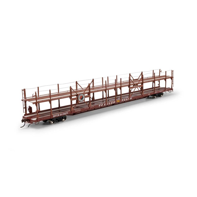 Athearn Genesis HO F89F Bi-Level Auto Rack, NP/BTTX #913671