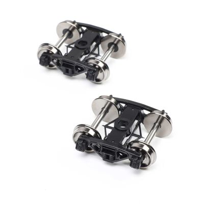 HO Truck, Bettendorf. 33" Metal Wheels (2) HO Truck, Bettendorf. 33" Metal Wheels (2)