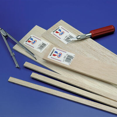 Balsa Strips 1/8 x 1/8 x 36 (36) Balsa Strips 1/8 x 1/8 x 36 (36)