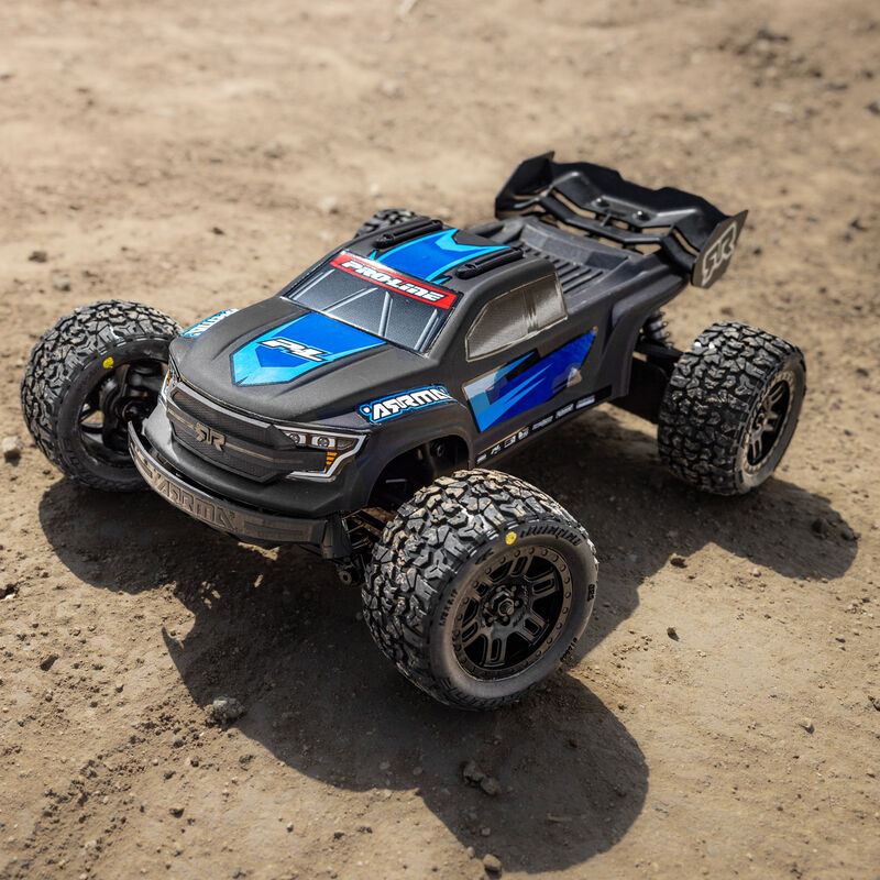 Pro-Line Racing 1/16 Limited Edition Pre-Cut/Pre-Painted Brute Truck Body, Matte Black: ARRMA MINI KRATON Pro-Line Racing 1/16 Limited Edition Pre-Cut/Pre-Painted Brute Truck Body, Matte Black: ARRMA MINI KRATON