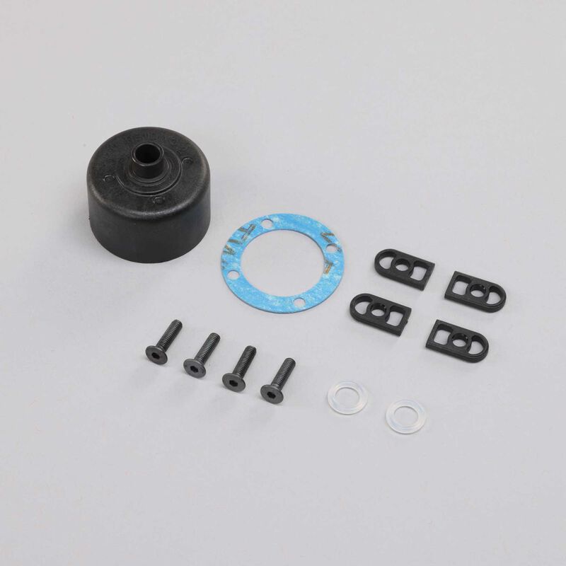 Losi Heavy Duty Differential Case, V2: 8X