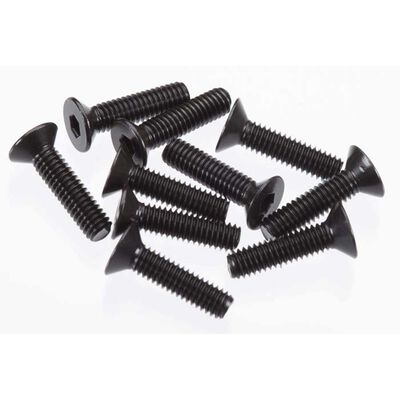 Flat Head Screw M4x15mm Black EB48 (10) Flat Head Screw M4x15mm Black EB48 (10)