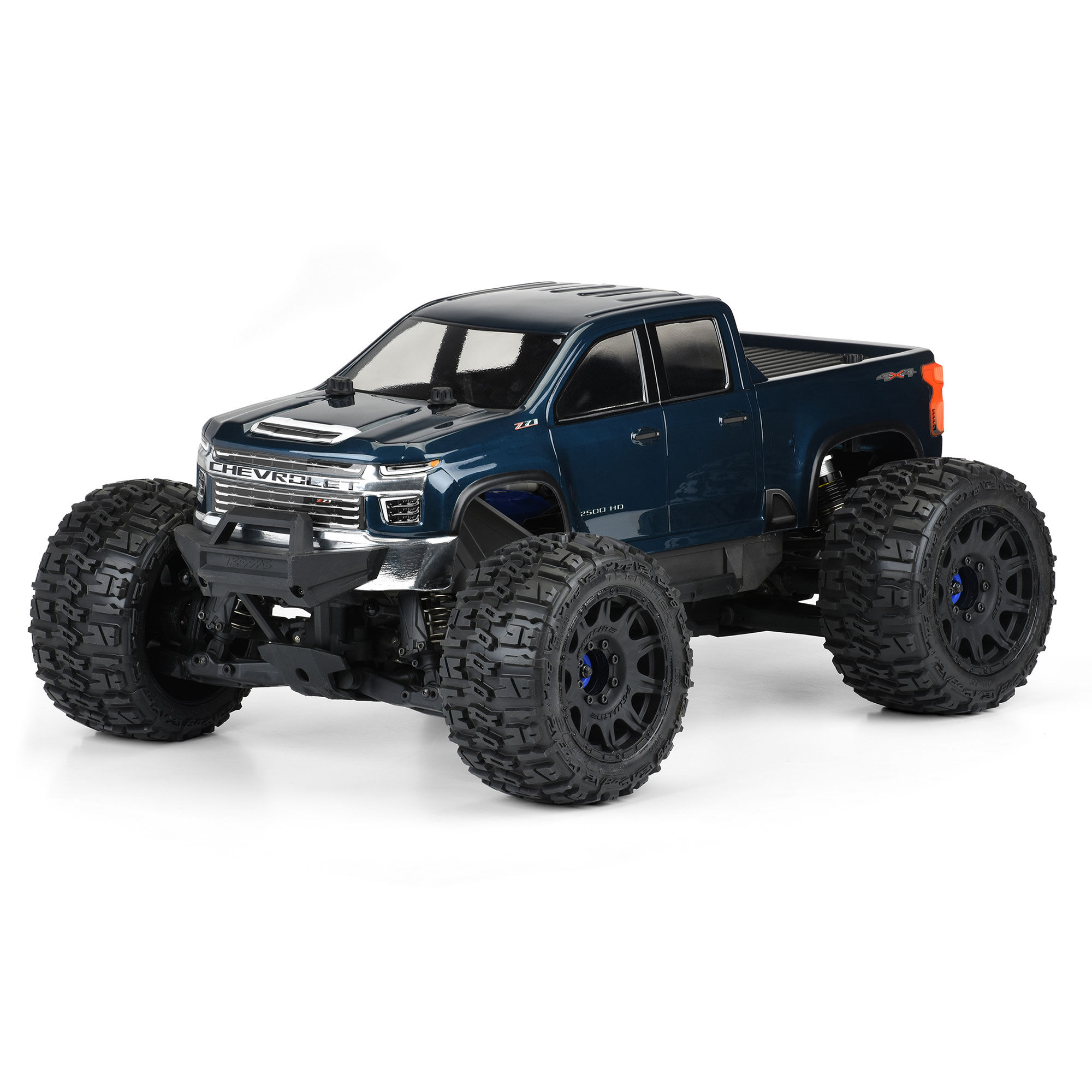 [���ܼ�] PRO358200 [PROLINE-RACING] 3582-00 1/8 2021 Chevy Silverado 2500 HD Clear Body: E-REVO 2.0 & MAXX