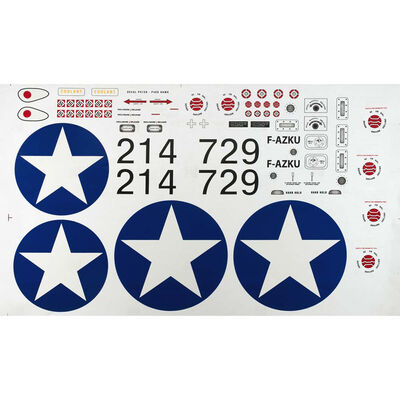 Decals P-40 Warhawk 30cc EP ARF Decals P-40 Warhawk 30cc EP ARF