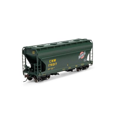 HO ACF 2970 Covered Hopper, CNW #175017 HO ACF 2970 Covered Hopper, CNW #175017