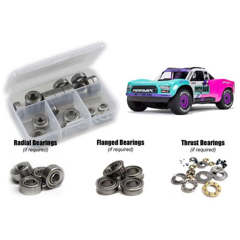 Set roulements a billes ARRMA MOJAVE EXTREME BASH EXB 1/7 DESERT TRUCK 7204