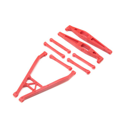 Rear Axle Link Set, Red: Yeti Jr Rear Axle Link Set, Red: Yeti Jr