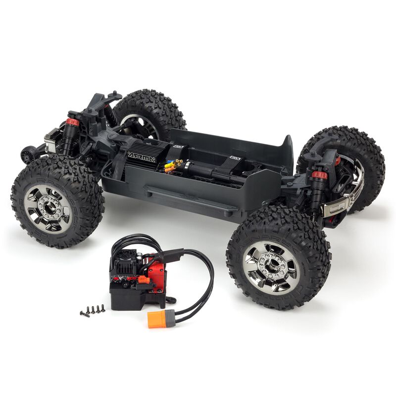 1/10 BIG ROCK CREW CAB 3S BLX 4WD Brushless Monster Truck with Spektrum RTR, Blue