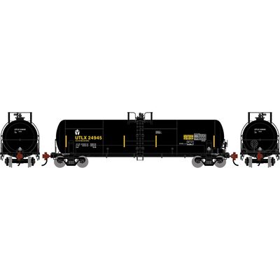HO ATH RTC 20,900 Gallon Tank Car, UTLX 'Black w/Second Hand Logo' #24945 HO ATH RTC 20,900 Gallon Tank Car, UTLX 'Black w/Second Hand Logo' #24945