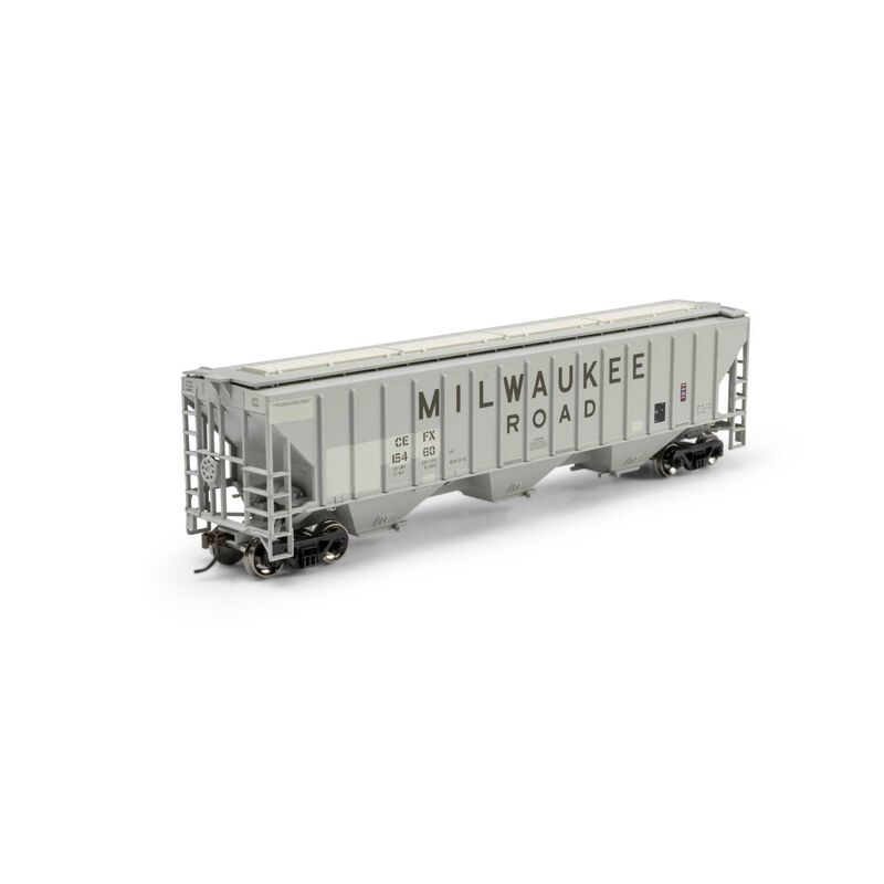 Athearn HO ATH PS 4740 Covered Hopper, Primed For Grime CEFX #15460 Athearn HO ATH PS 4740 Covered Hopper, Primed For Grime CEFX #15460