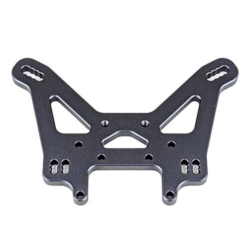 Aluminum Front Shock Tower, Gunmetal, 1/8 Tekno ET/NT 48 2.0