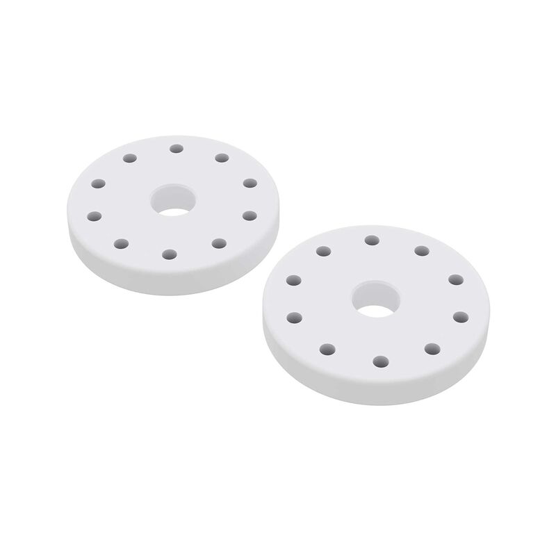 Machined Shock Piston (FLAT, 8x1.4mm Hole) (2pcs)