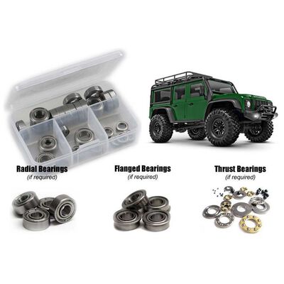 Metal Shielded Bearing Kit, 1/18 Traxxas TRX-4M Defender Metal Shielded Bearing Kit, 1/18 Traxxas TRX-4M Defender