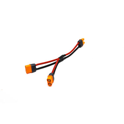 Parallel Y-Harness: IC3 Battery with 6" Wires, 13 AWG Parallel Y-Harness: IC3 Battery with 6" Wires, 13 AWG
