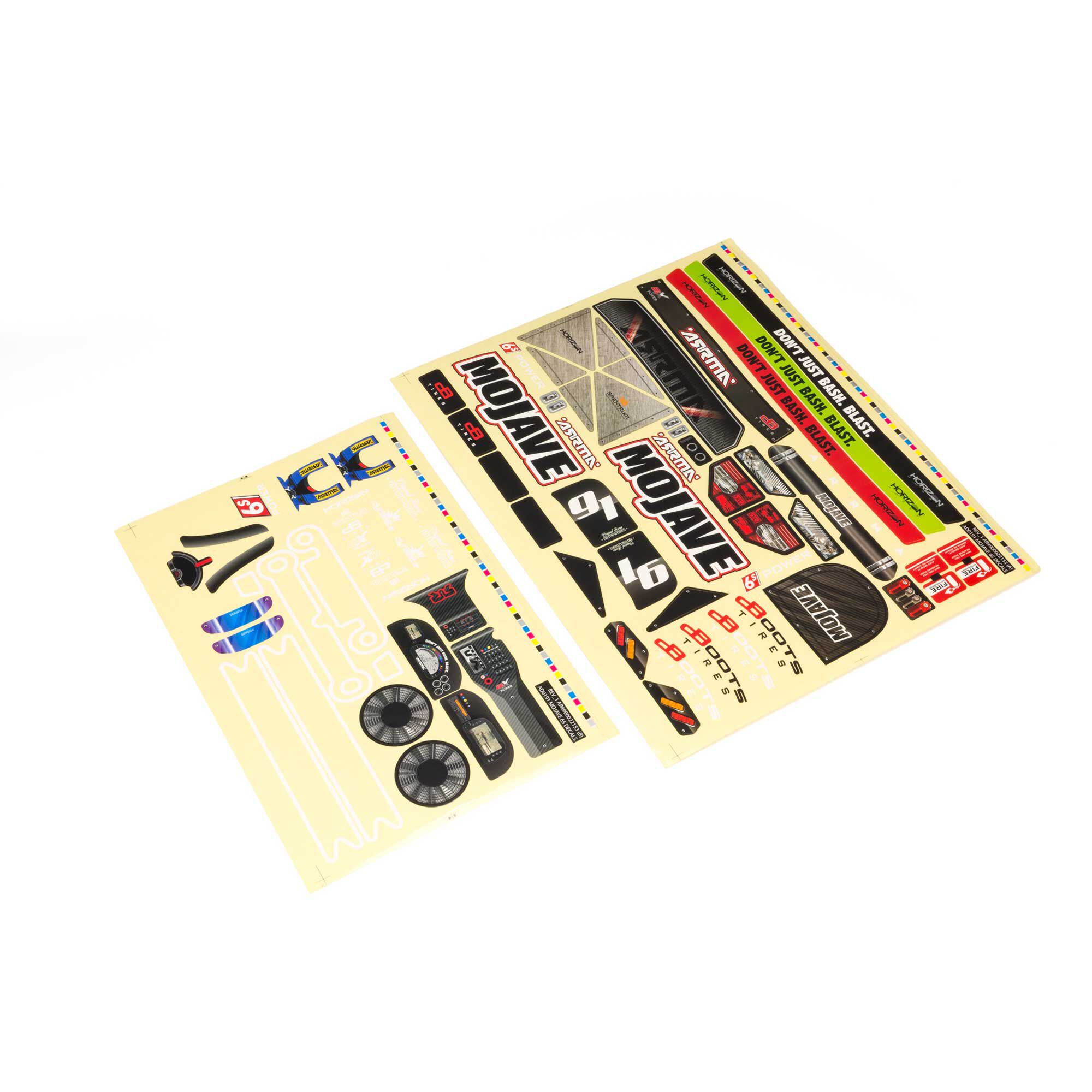 �˾���ũ ARA411001 [ARRMA] MOJAVE 6S BLX Clear Bodyshell (Inc. Decals) 1