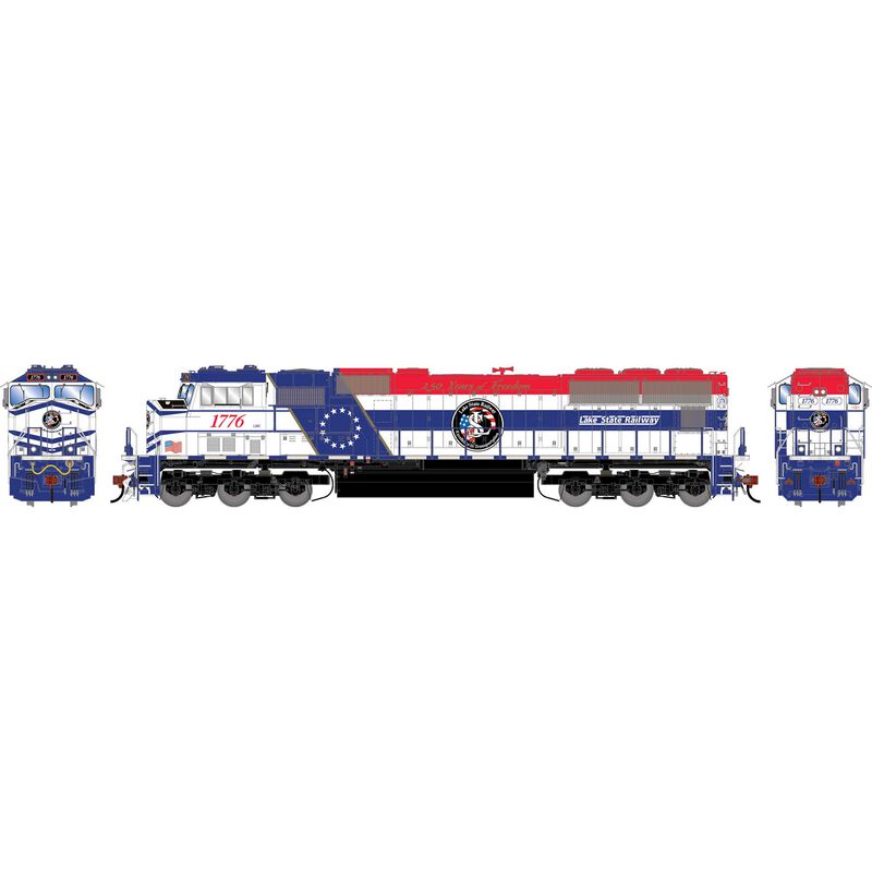 Athearn Genesis HO GEN SD70M Locomotive, LSRC '250 Years of Freedom' #1776