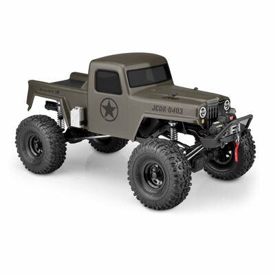 1/10 JCI Creep Rock Crawler Clear Body, 12.3" (337mm) Wheelbase 1/10 JCI Creep Rock Crawler Clear Body, 12.3" (337mm) Wheelbase