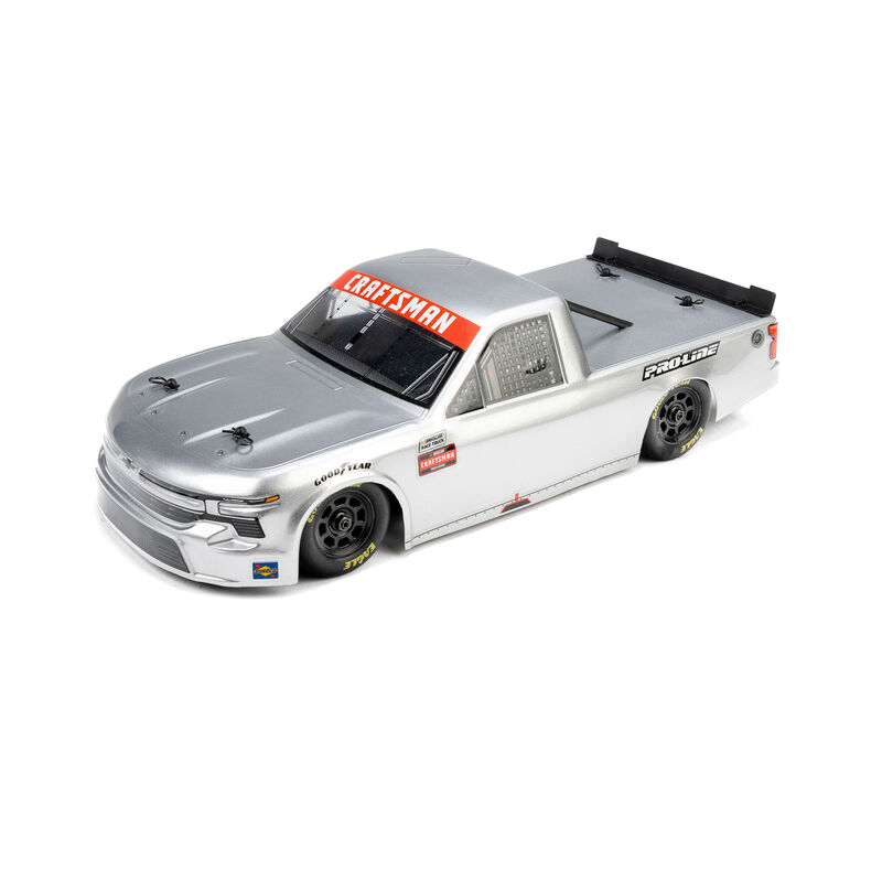 Pro-Line Racing 1/12 Pre-Cut 2024 Chevy Silverado Truck Clear Body: Losi NASCAR