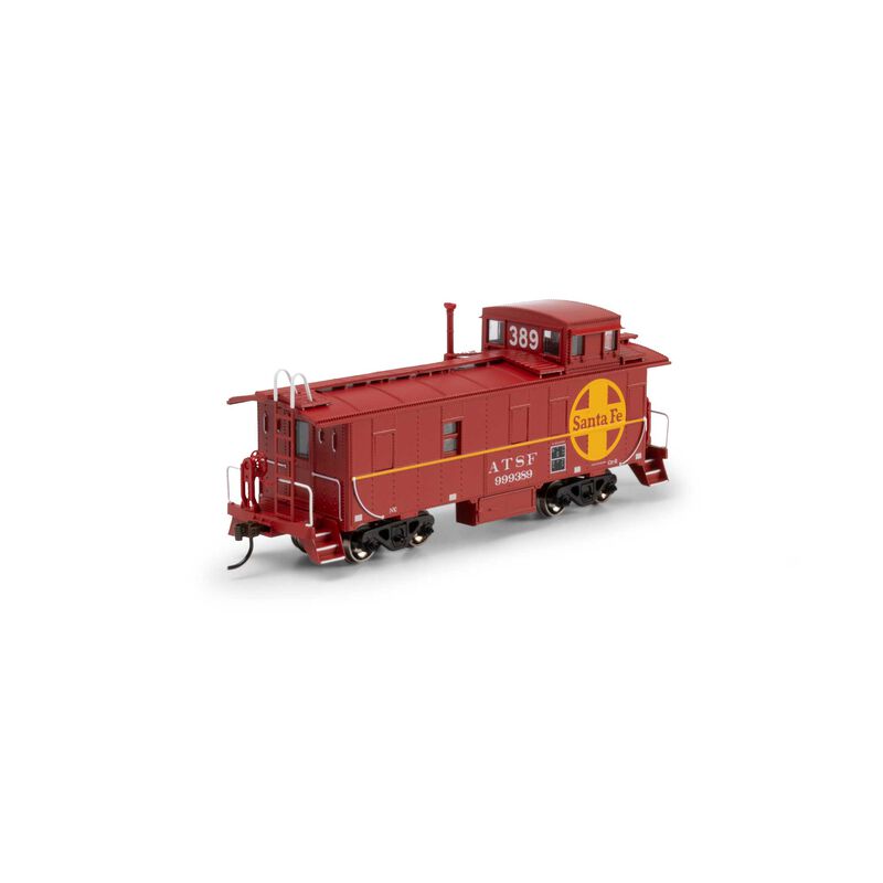 Athearn HO Cupola Caboose, ATSF #999389