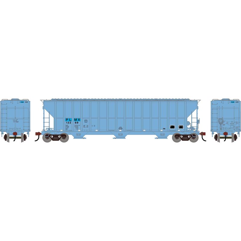 HO ATH FMC 4700 Covered Hopper, PLMX #12269