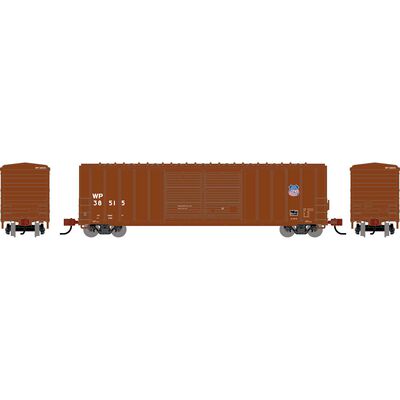 N ATH 50' FMC Centered Double Door Box Car, WP #38515 N ATH 50' FMC Centered Double Door Box Car, WP #38515