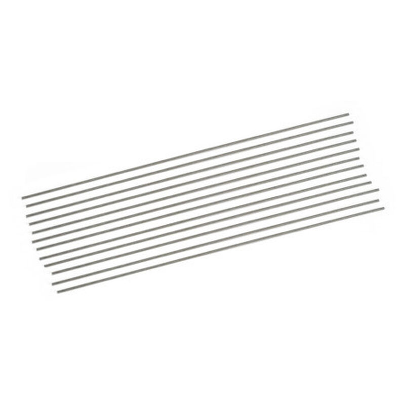 Fully Thread Rods, 12": 6-32 (12)