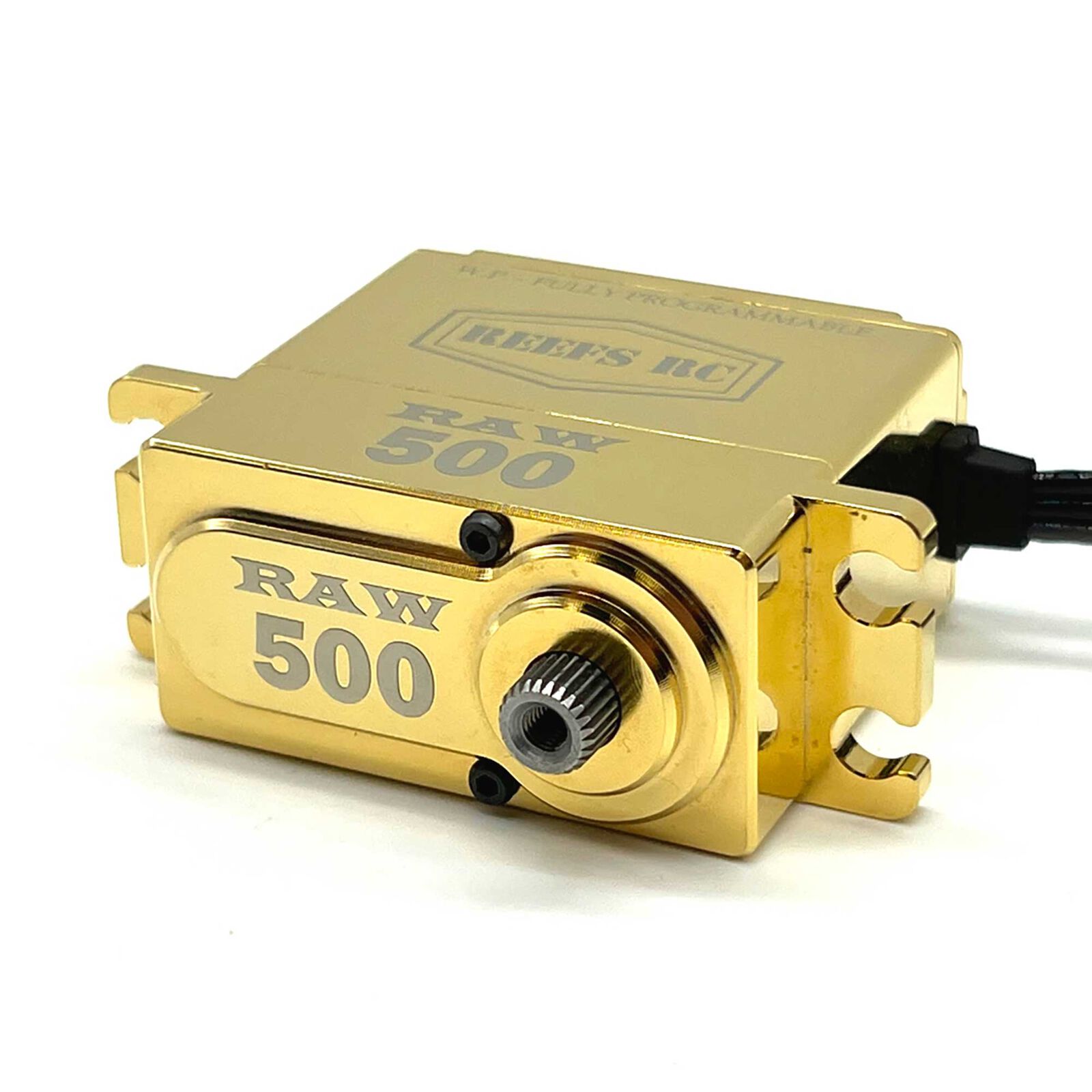 REEFS RC RAW 500 Brass Edition Servo Programable | Horizon Hobby