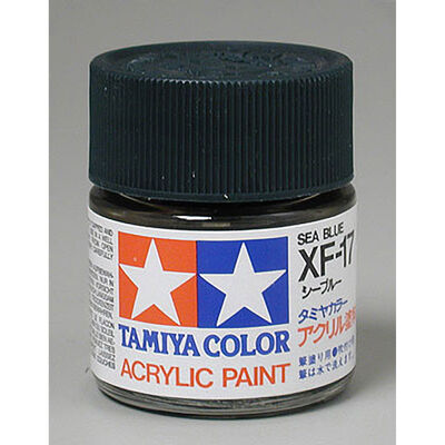 Acrylic XF17 Flat, Sea Blue Acrylic XF17 Flat, Sea Blue