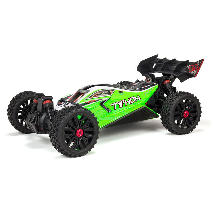 1/8 TYPHON MEGA 550 Brushed 4WD Speed Buggy RTR International, Green