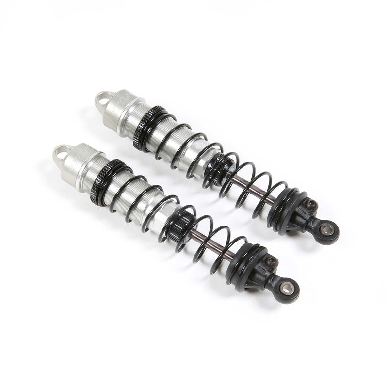 Rear Shock Set, Aluminum, Assembled: 22S SCT Rear Shock Set, Aluminum, Assembled: 22S SCT