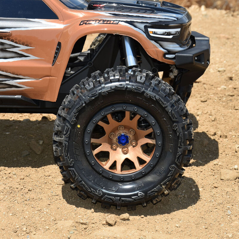 Limited Edition Trencher Pro-Loc F/R Mounted 24mm Bronze/Black Impulse (2): X-MAXX