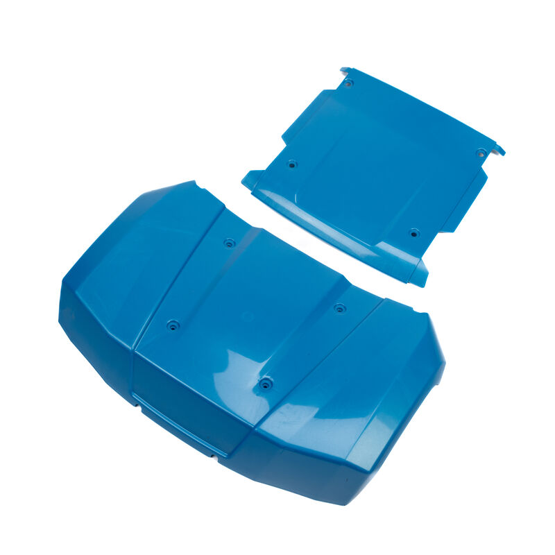Body Panel, Hood & Roof, Metallic Blue: 5IVE-T 3.0