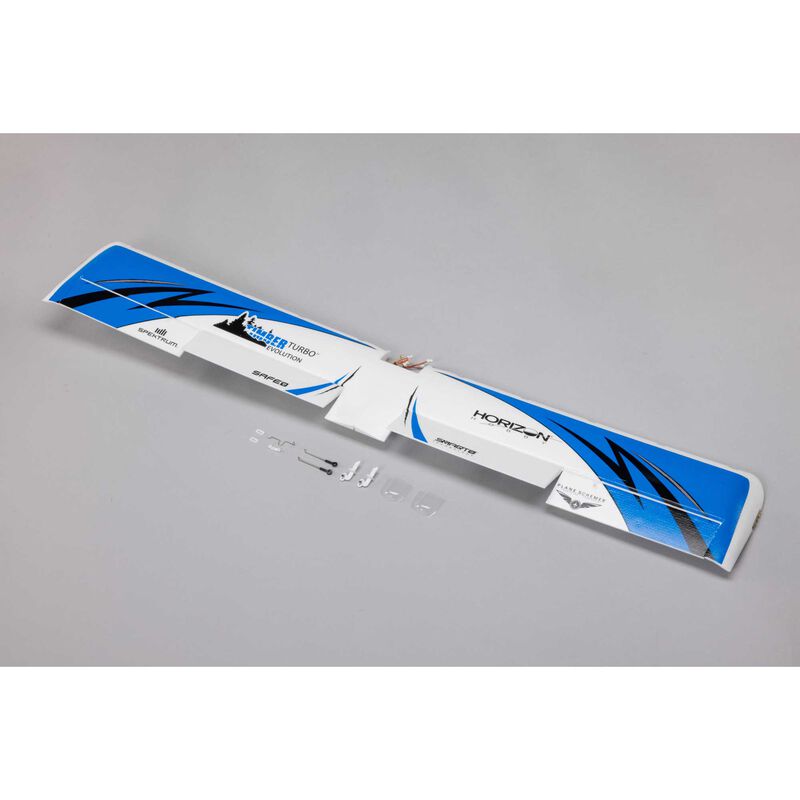 Wing with Decal and LED: UMX Turbo Timber Evolution