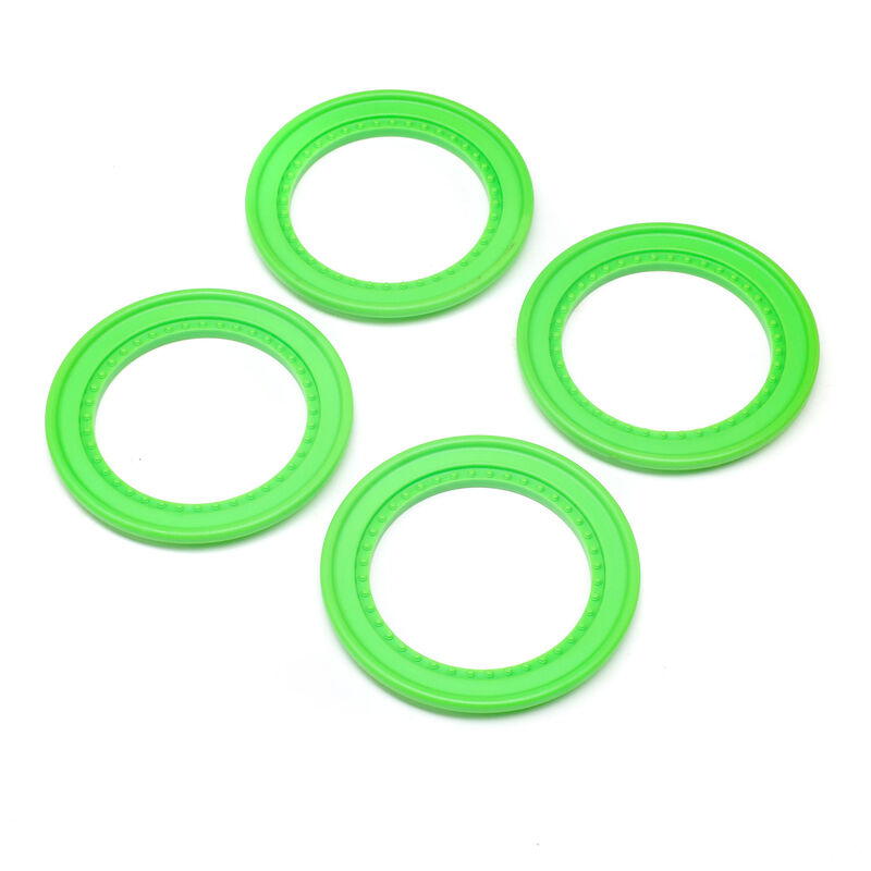 Snap-in Beadlock Rings, Green (4): LMT 2.0
