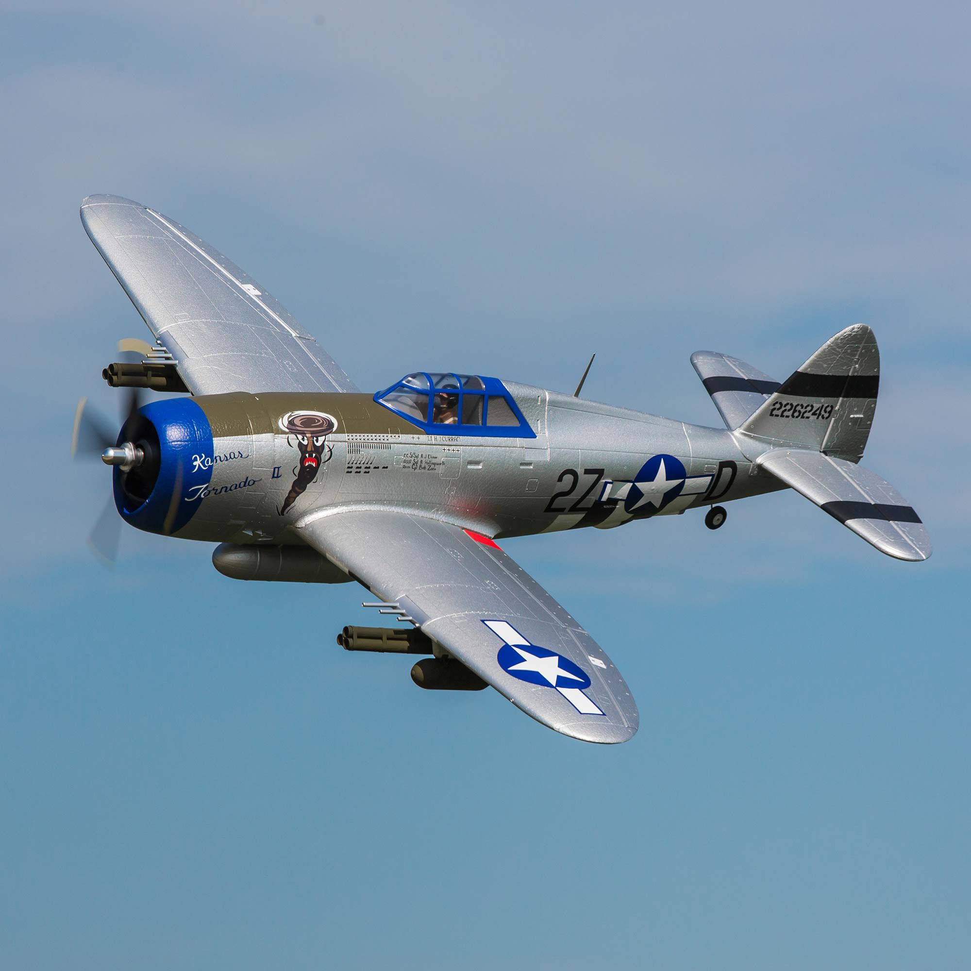 [���ܼ�] EFL08475 [E-FLITE] 1200mm P-47 �������� PNP (����, ���ӱ�, ����, �÷�, ��Ʈ��Ʈ ������� ����) 